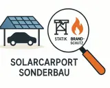 Solarcarport-Sonderbau: Statik & Brandschutzprüfung für die Baugenehmigung.